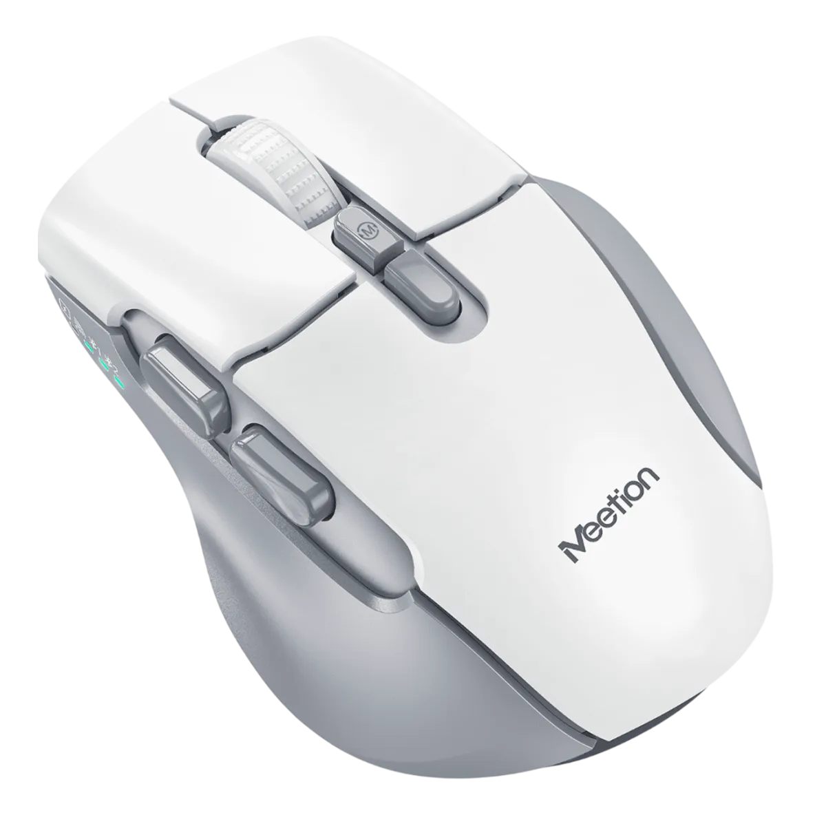 Мышь беспроводная Meetion BTM001 / White+Gray