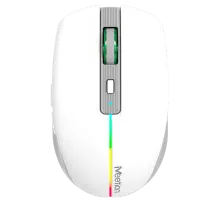 Мышь беспроводная Meetion BTM002 / White+Grey