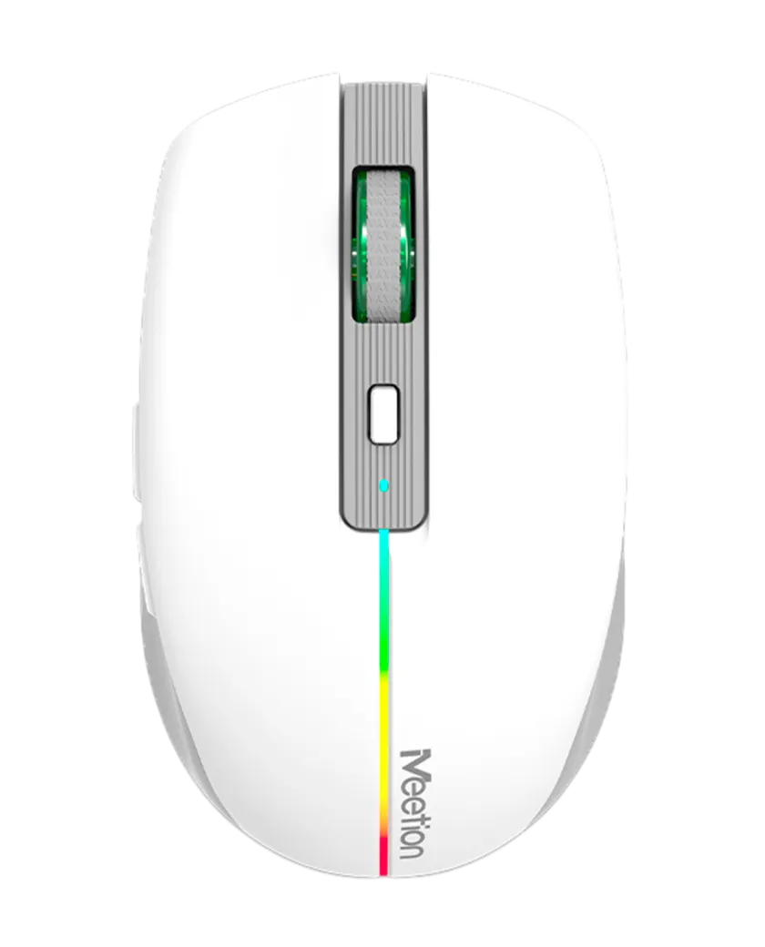 Мышь беспроводная Meetion BTM002 / White+Grey