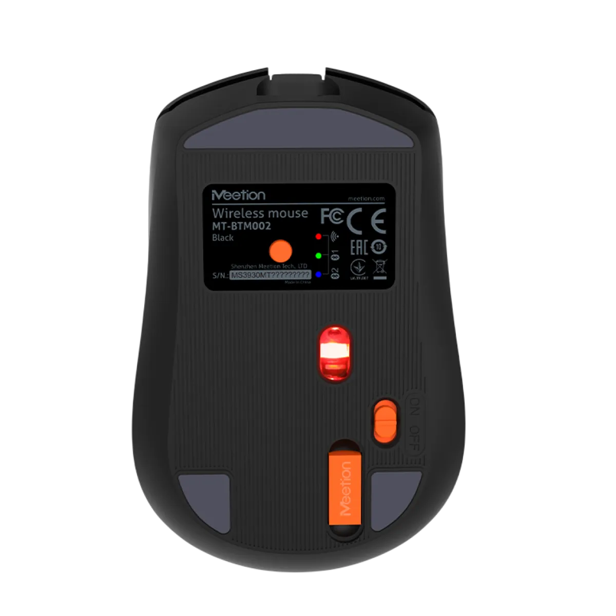 Мышь беспроводная Meetion BTM002 / Black