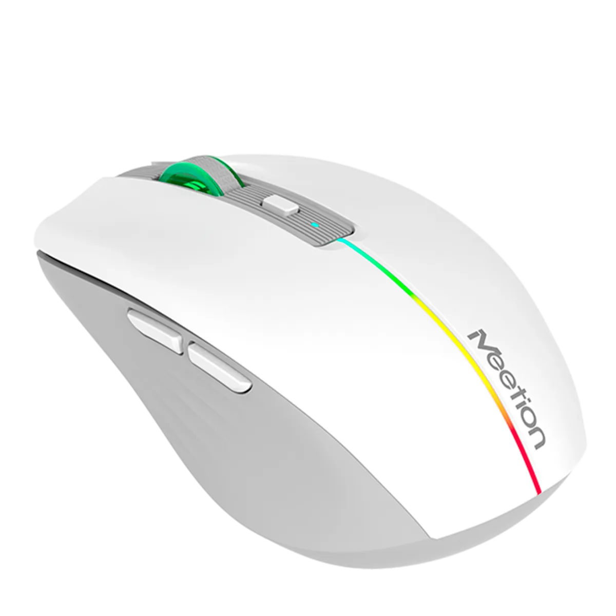 Мышь беспроводная Meetion BTM002 / White+Grey