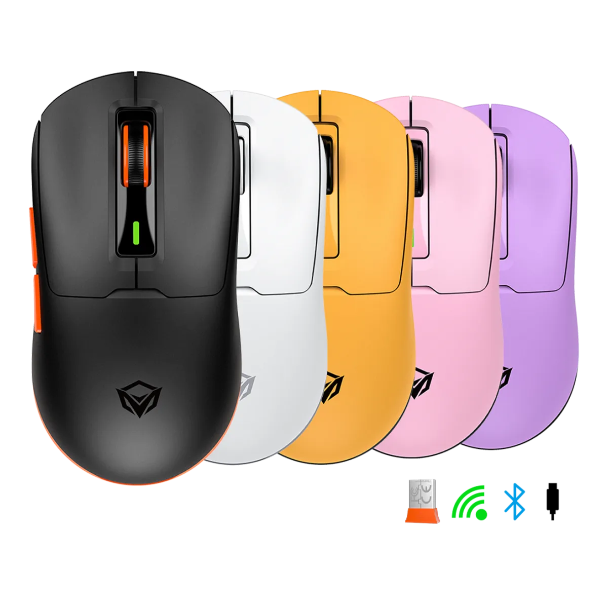 Мышь игровая беспроводная Meetion GW24 Gaming / Yellow