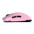 Мышь игровая беспроводная Meetion GW24 Gaming / Pink