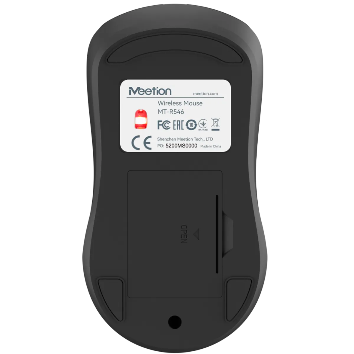 Мышь беспроводная Meetion R546 / Steel Gray 