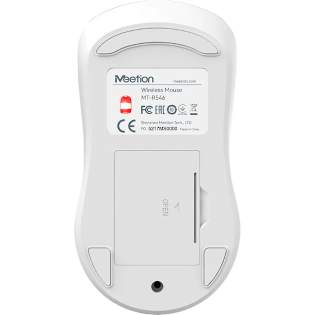 Мышь беспроводная Meetion R546 / White