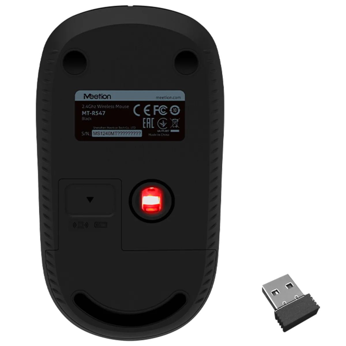 Мышь беспроводная Meetion R547 / Black