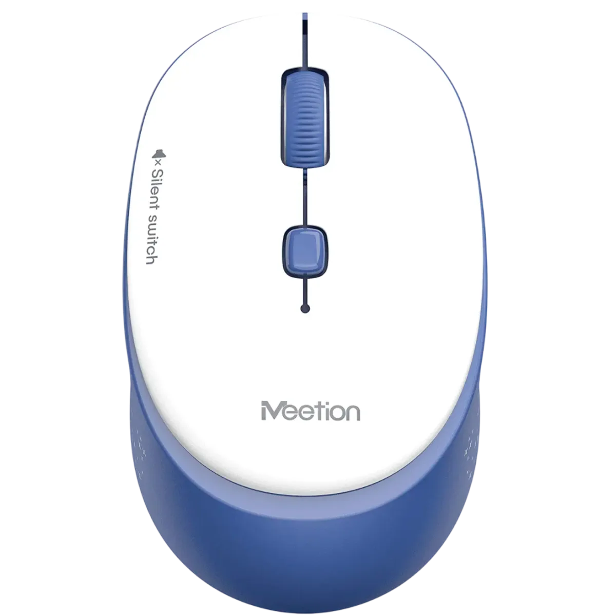 Мышь беспроводная Meetion R571 / White+Blue