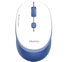 Мышь беспроводная Meetion R571 / White+Blue