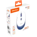 Мышь беспроводная Meetion R571 / White+Blue