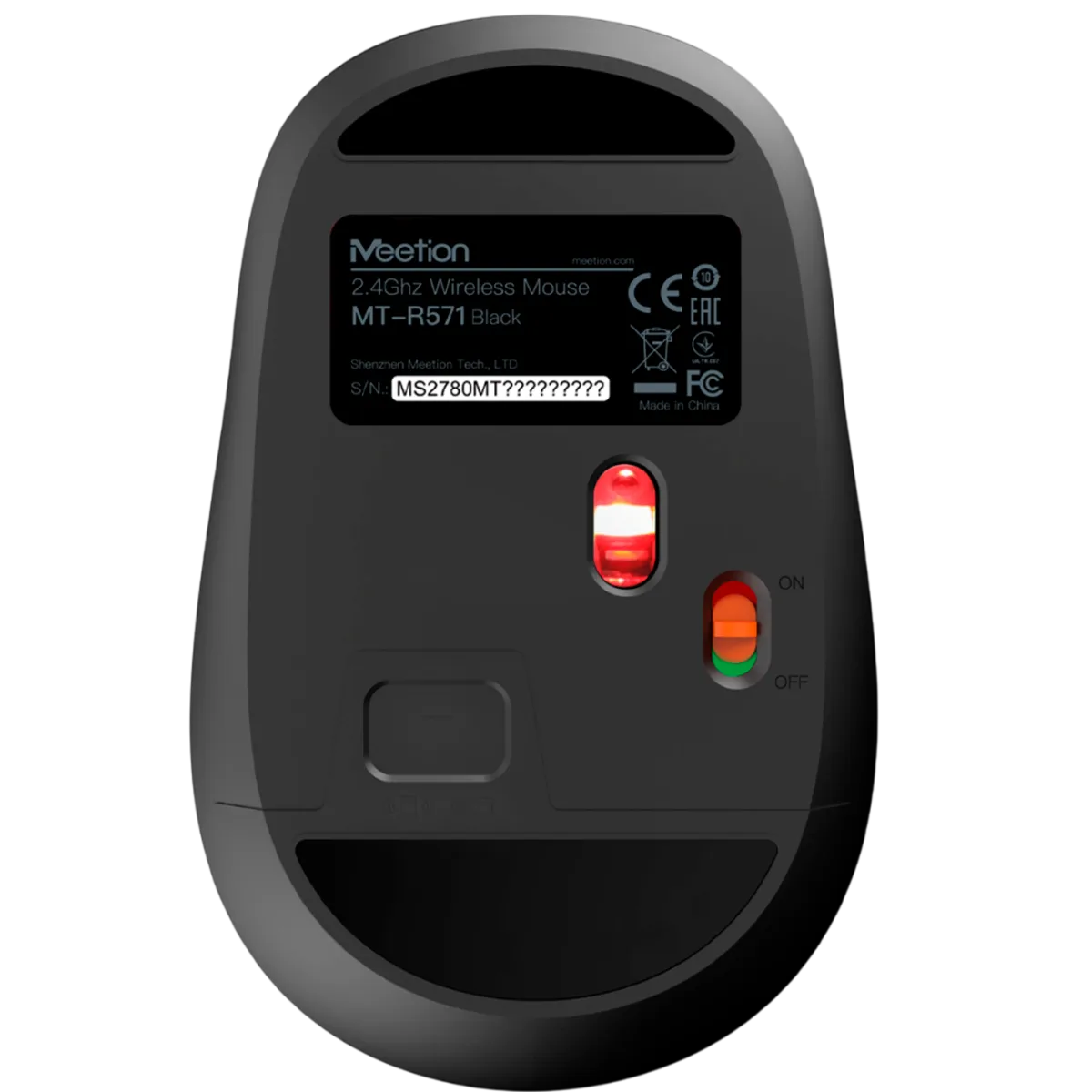 Мышь беспроводная Meetion R571 / Black