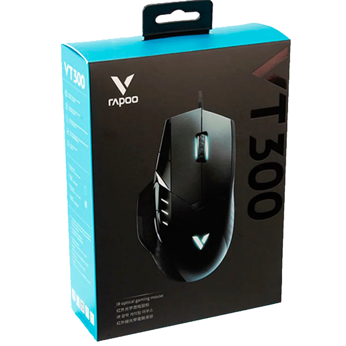 Мышь игровая проводная Rapoo VT300S Gaming / Black