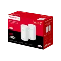 Mercusys Halo E27BE (2-pack) / BE3600 Система Mesh Wi-Fi 7 для всего дома 