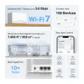 Mercusys Halo H25BE (3-pack) / BE3600 Система Mesh Wi-Fi 7 для всего дома 