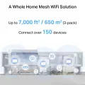 Mercusys Halo H25BE (3-pack) / BE3600 Система Mesh Wi-Fi 7 для всего дома 