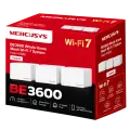 Mercusys Halo H25BE (3-pack) / BE3600 Система Mesh Wi-Fi 7 для всего дома 