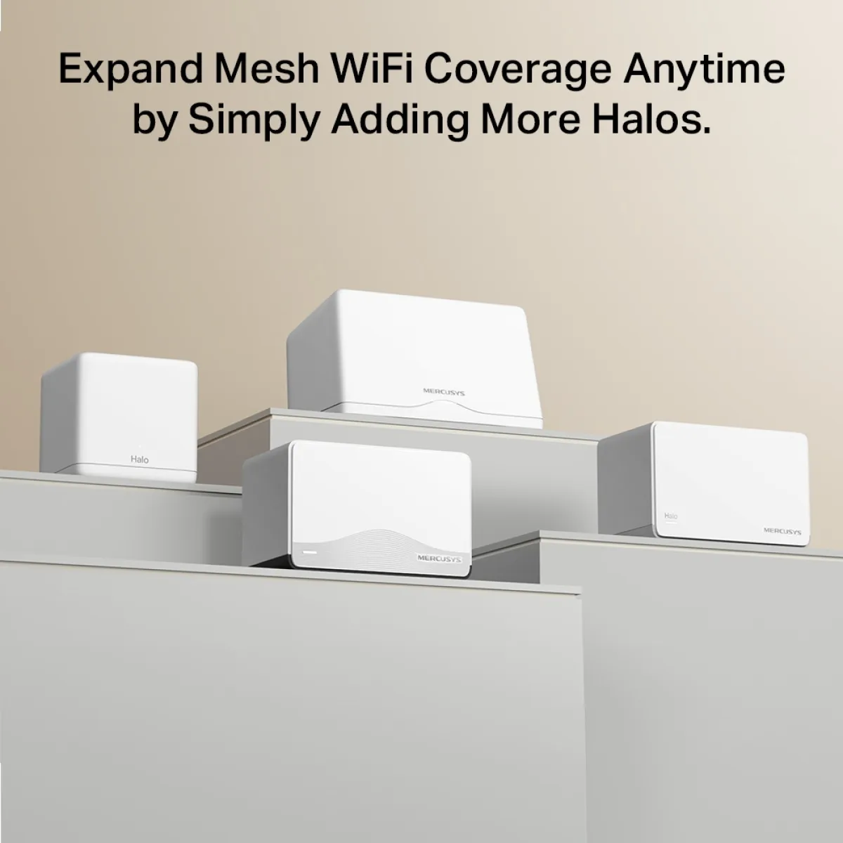 Mercusys Halo H27BE (3-pack) BE3600 Whole Home Mesh Wi-Fi 7 System