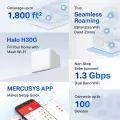 Mercusys Halo H30G (1-pack) AC1300 Whole Home Mesh Wi-Fi Unit