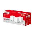 Mercusys Halo H32G (3-pack) AC1200 Whole Home Mesh Wi-Fi System 3-pack: 1× Halo H30G + 2× Halo H30