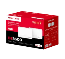 Mercusys Halo H3600BE (2-pack) / BE3600 Система Mesh Wi-Fi 7 для всего дома 