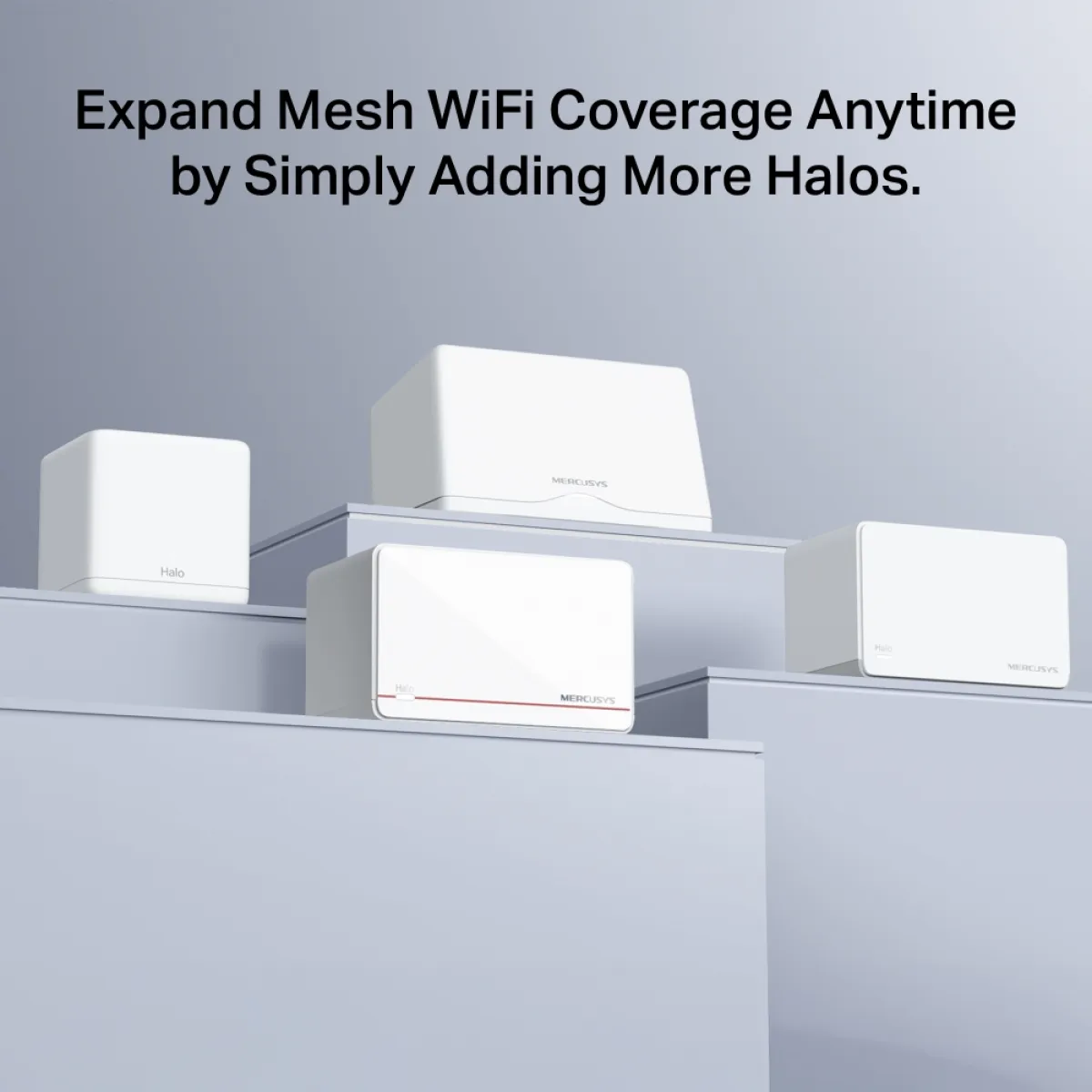 Mercusys Halo H37BE (2-pack) BE6500 Система Mesh Wi-Fi 7 для всего дома