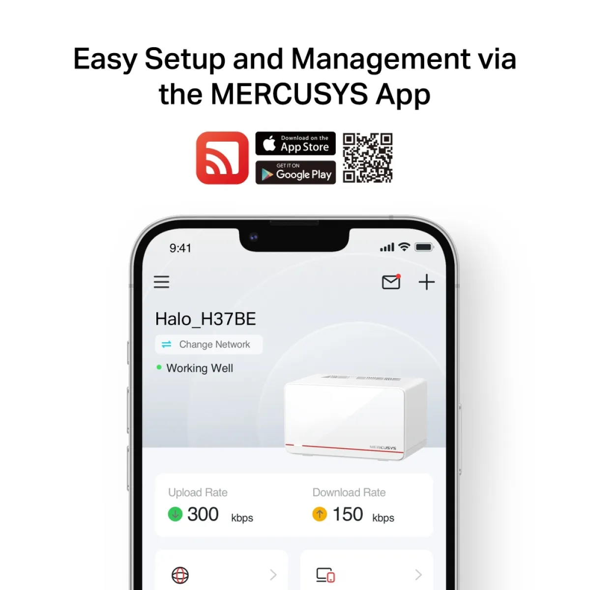 Mercusys Halo H37BE (3-pack) BE6500 Система Mesh Wi-Fi 7 для всего дома