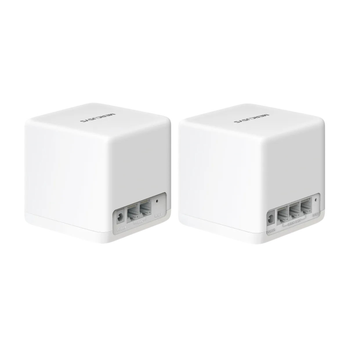 Mercusys Halo H60X (2-pack) AX1500 Whole Home Mesh Wi-Fi 6 System 2-pack: 1× Halo H60XR + 1× Halo H60XS