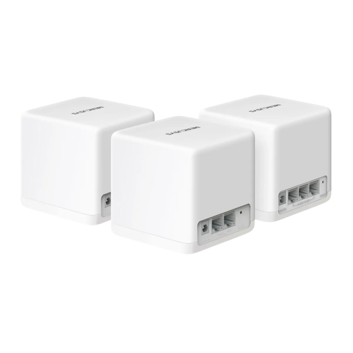 Mercusys Halo H60X (3-pack) AX1500 Whole Home Mesh Wi-Fi 6 System 3-pack: 1× Halo H60XR + 2× Halo H60XS