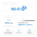 Mercusys Halo H80X (1-pack) AX3000 Система Mesh Wi-Fi 6