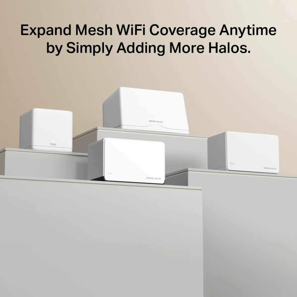 Mercusys Halo H85X (2-pack) / AX3000 Система Mesh WiFi 6 для всего дома