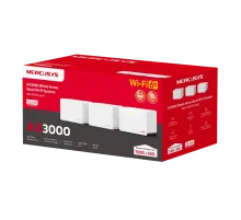 Mercusys Halo H85X (3-pack) / AX3000 Система Mesh WiFi 6 для всего дома