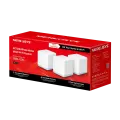 Mercusys Halo S12 (3-pack) AC1200 Whole Home Mesh Wi-Fi System 300 Mbps at 2.4 GHz + 867 Mbps at 5 GHz