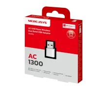 Mercusys MA30N AC1300 Nano Wireless Dual Band USB Adapter