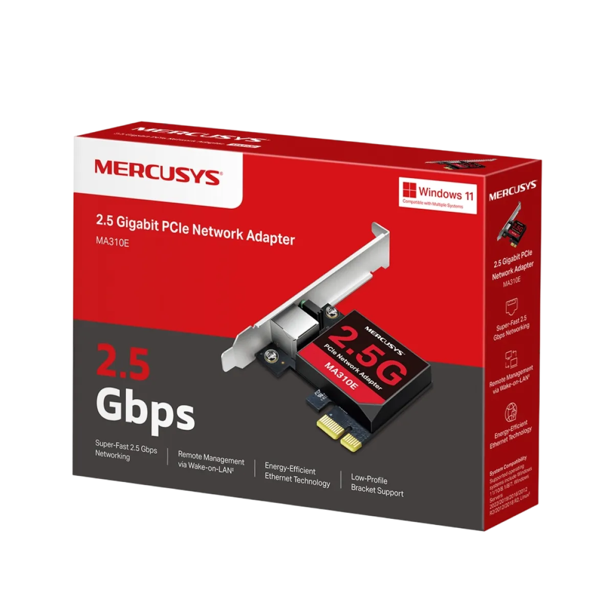 Mercusys MA310E / 2,5-гигабитный сетевой адаптер PCIe