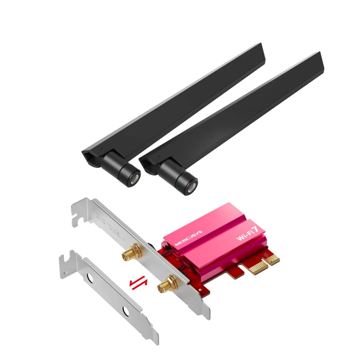 Mercusys MA47BE / BE9300 Адаптер WiFi 7 Bluetooth 5.4 PCIe