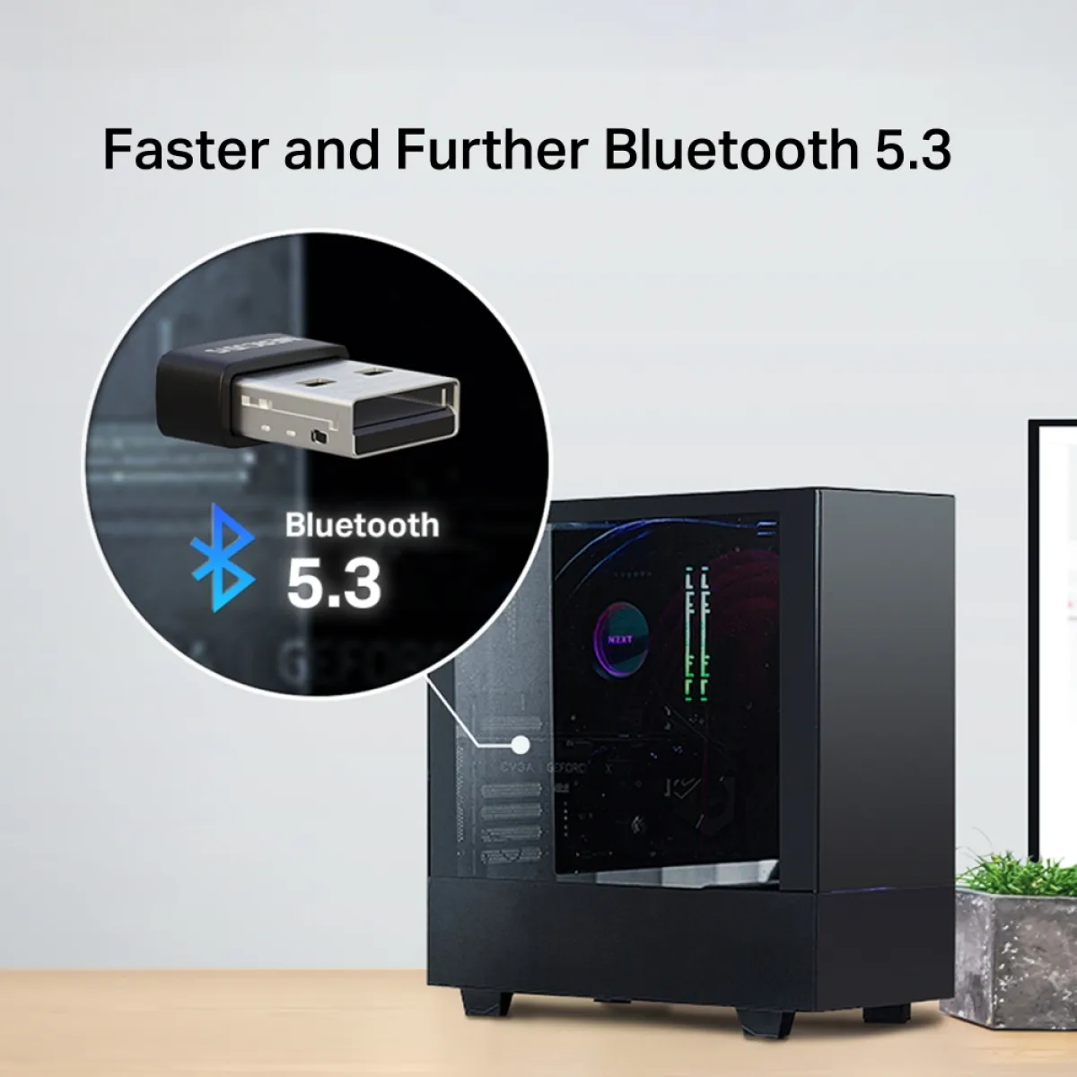 Mercusys MA530 Bluetooth Nano USB Adapter Bluetooth: BT 5.3