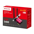 Mercusys MA86XE AXE5400 Tri-Band Wi-Fi 6E Bluetooth PCI Express Adapter