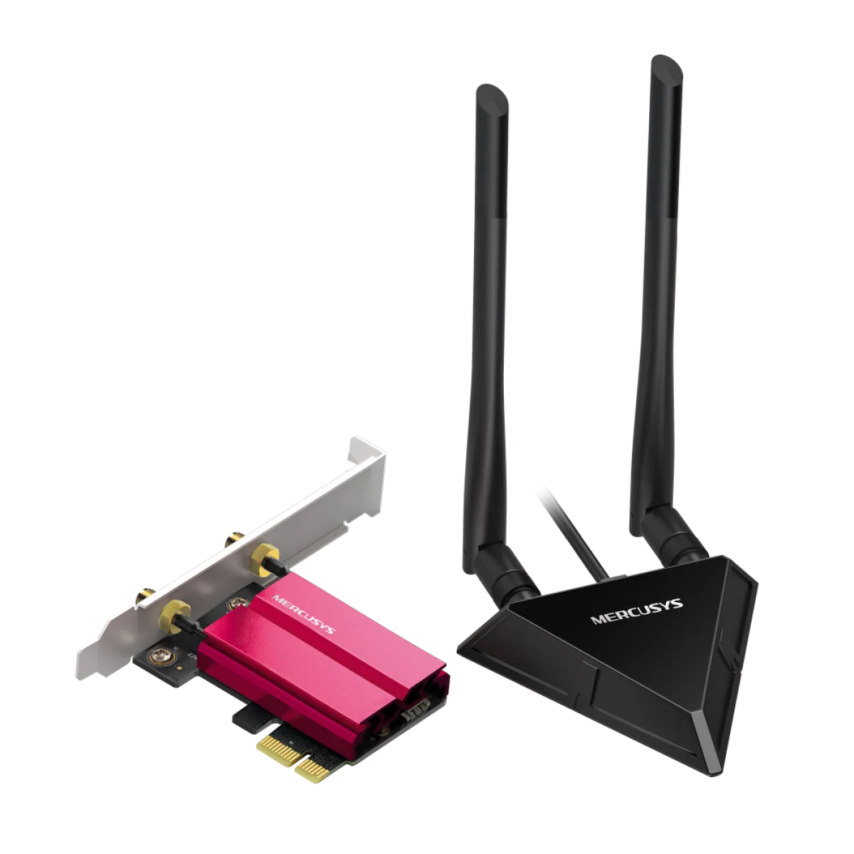 Mercusys MA88XE / AXE5400 Адаптер Wi-Fi 6E Bluetooth 5.4 PCIe