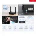 Mercusys MB113-4G / N300 Портативный беспроводной маршрутизатор 4G LTE со скоростью 300 Мбит/с
