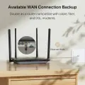 Mercusys MB115-4G N300 Wi-Fi 4G LTE Router, Build-In 150Mbps 4G LTE Modem