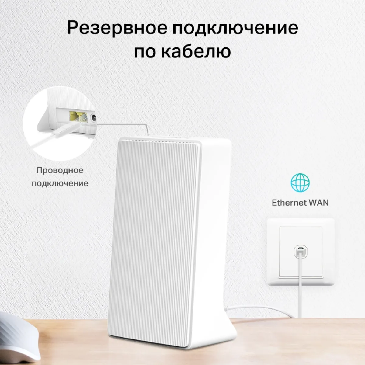 Mercusys MB230-4G AC1200 Wi-Fi 4G+ LTE Router, Build-In 300Mbps 4G LTE Modem