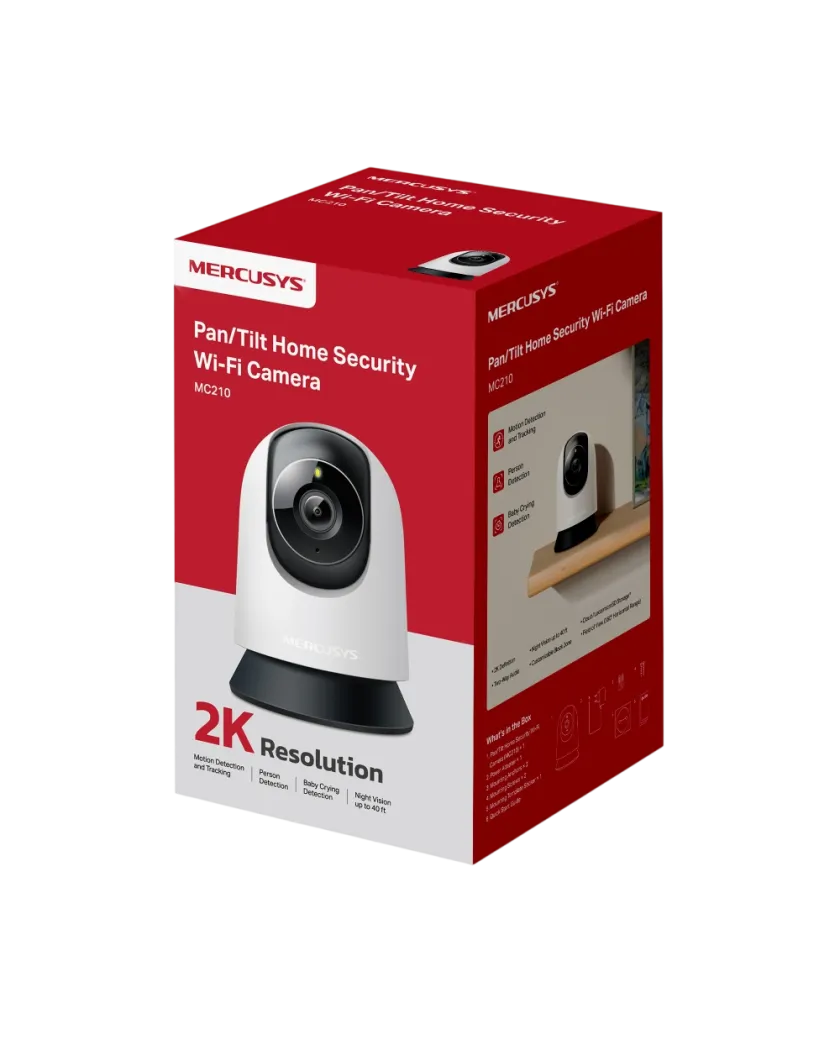 Mercusys MC210 / Умная поворотная Wi-Fi камера