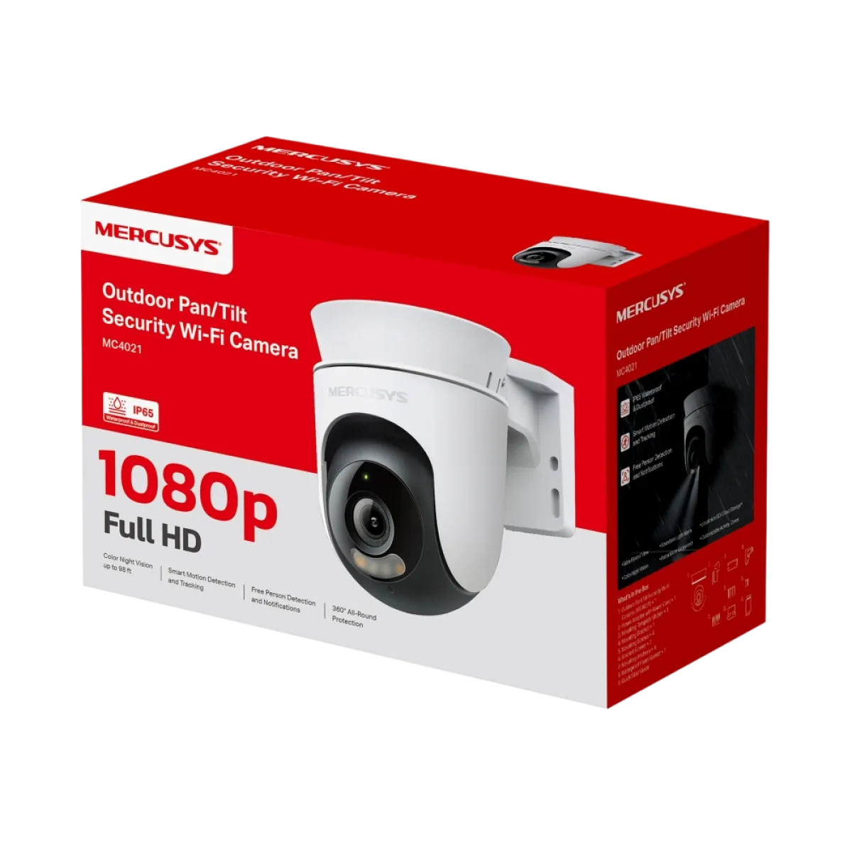 Mercusys MC4021 / Умная уличная поворотная Wi-Fi камера