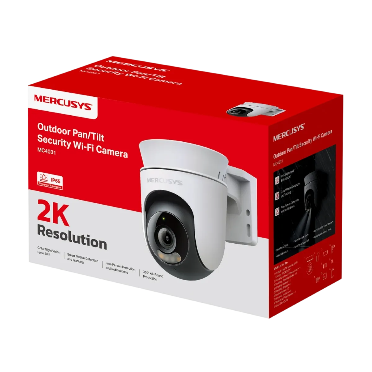 Mercusys MC4031 / Умная уличная поворотная Wi-Fi камера