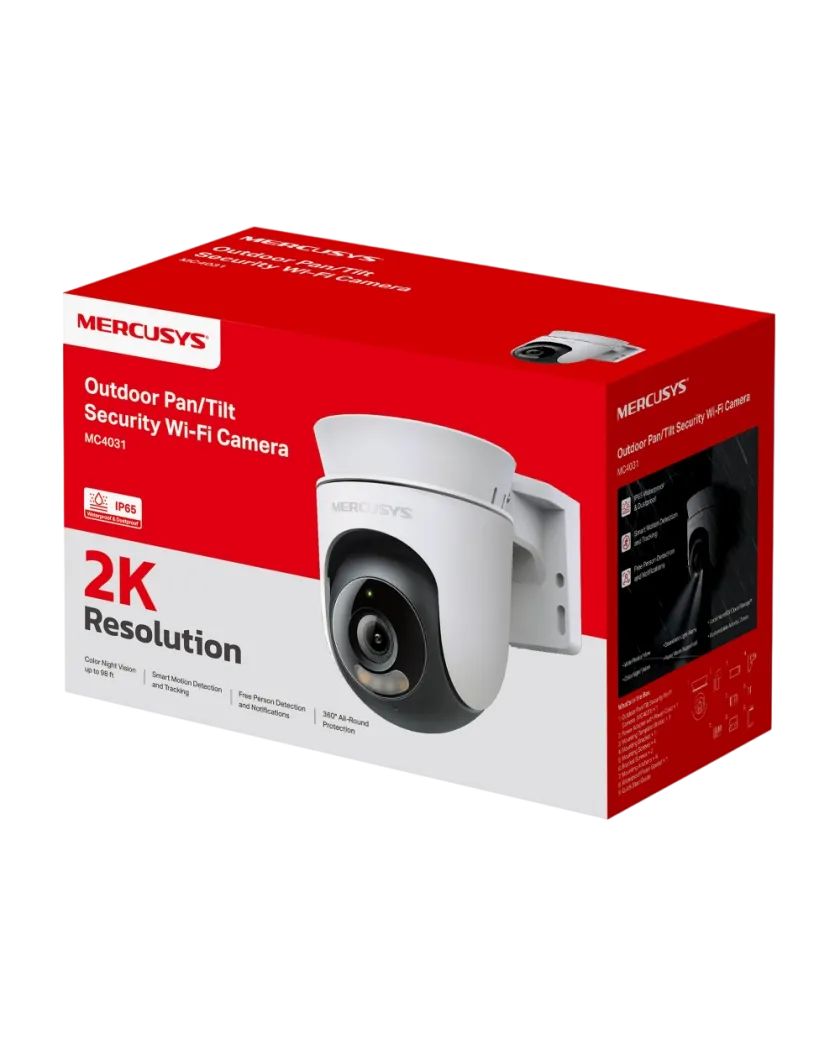 Mercusys MC4031 / Умная уличная поворотная Wi-Fi камера