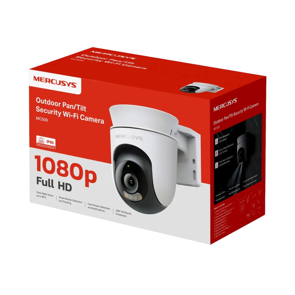 Mercusys MC500 / Умная уличная поворотная Wi-Fi камера