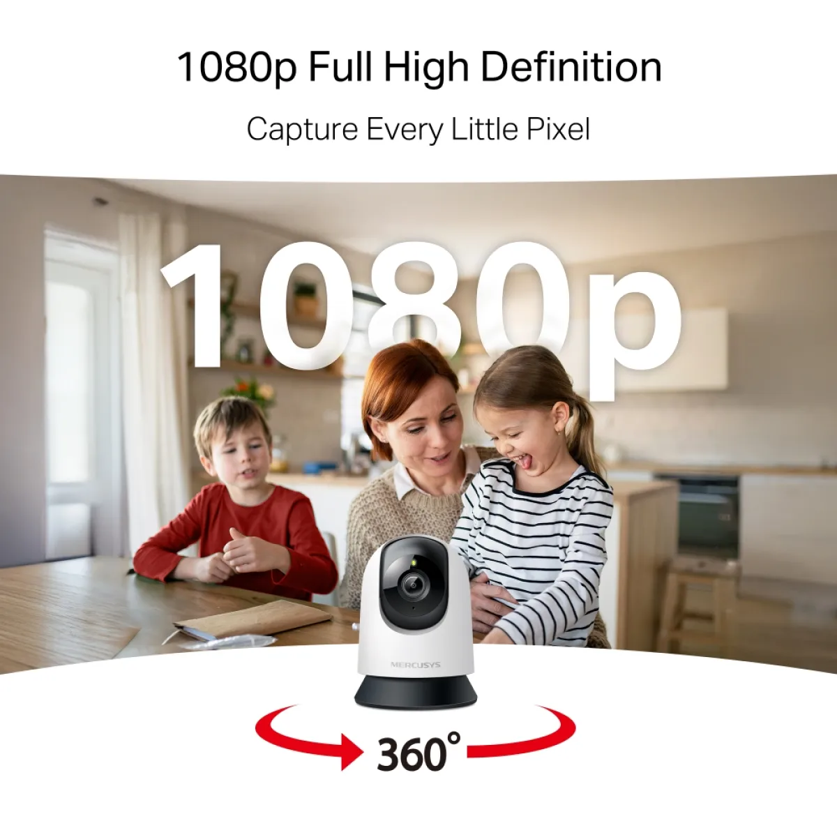 Mercusys MC7021 / Умная поворотная Wi-Fi камера