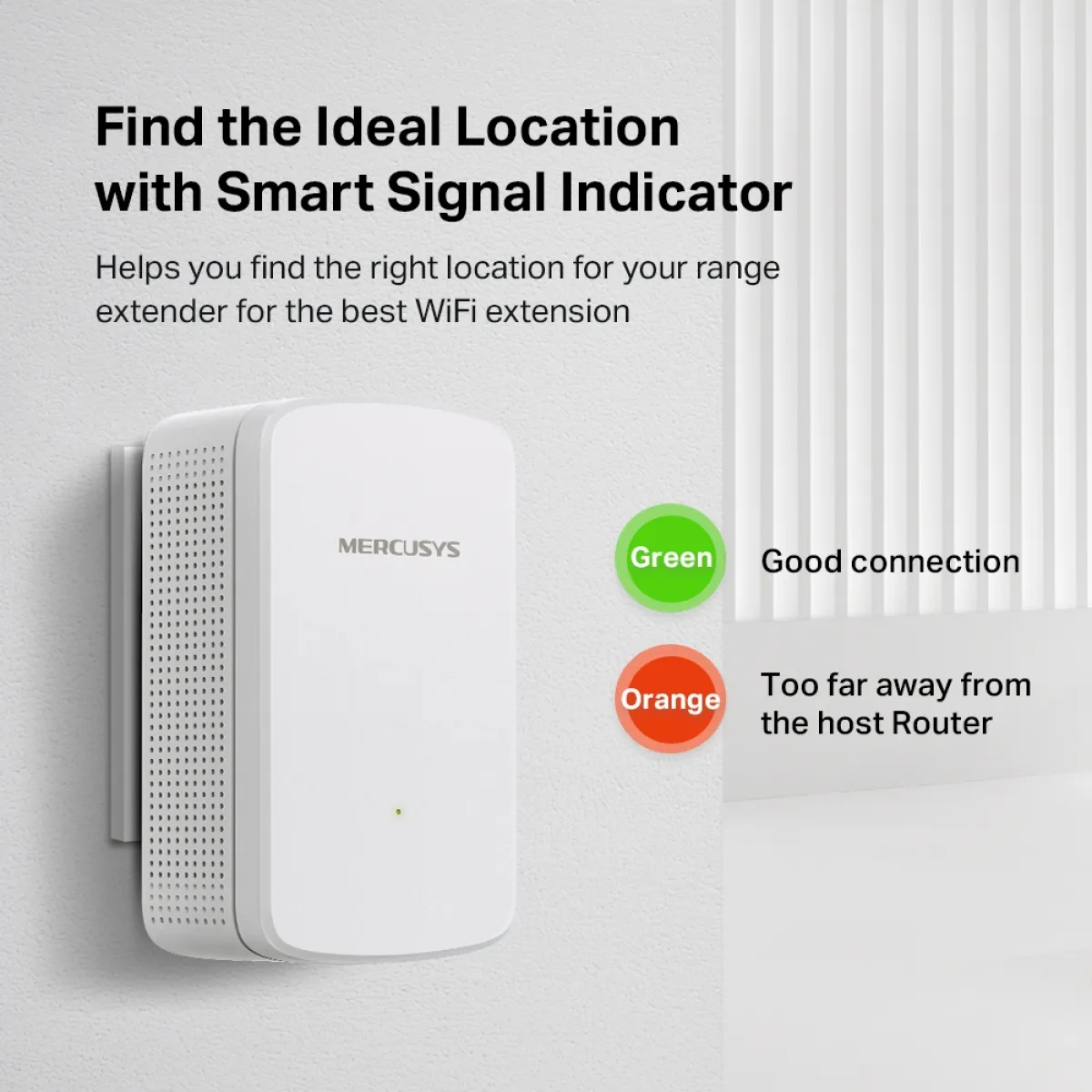 Mercusys ME10 N300 Wi-Fi Range Extender