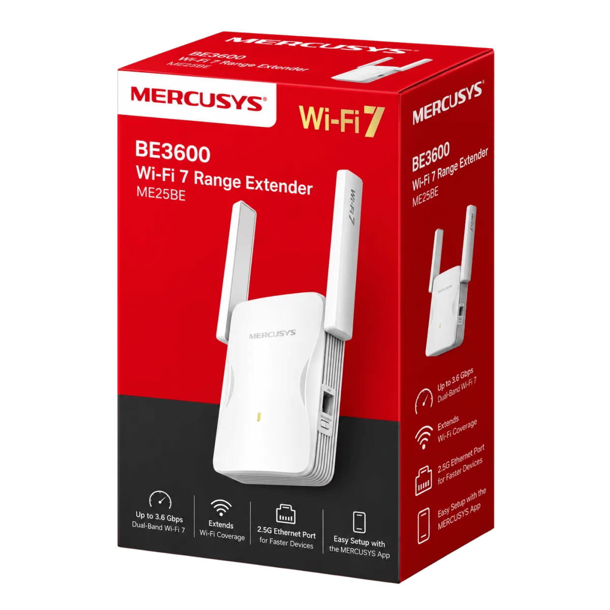 Mercusys ME25BE / BE3600 Усилитель сигнала Wi-Fi 7 