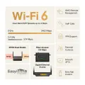 Mercusys MF80Xv / AX3000 Двухдиапазонный Wi-Fi 6 VoIP XPON-маршрутизатор