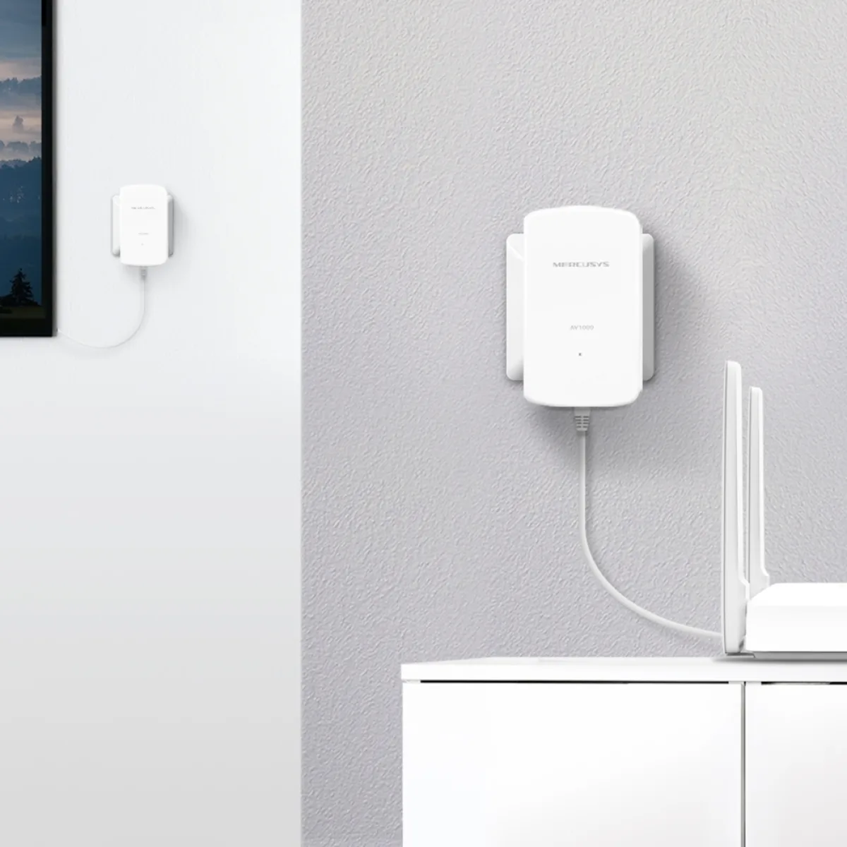 Mercusys MP500 KIT AV1000 Gigabit Powerline Starter Kit KIT: 2× MP500